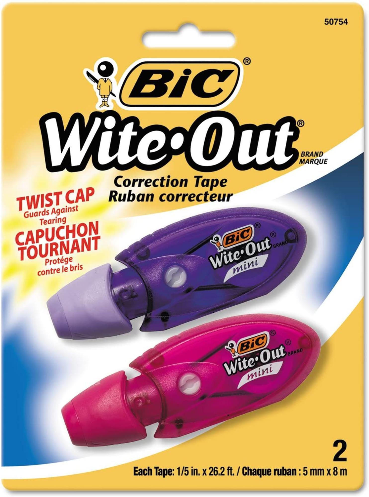 image of: Bic Wite Out Correction Film