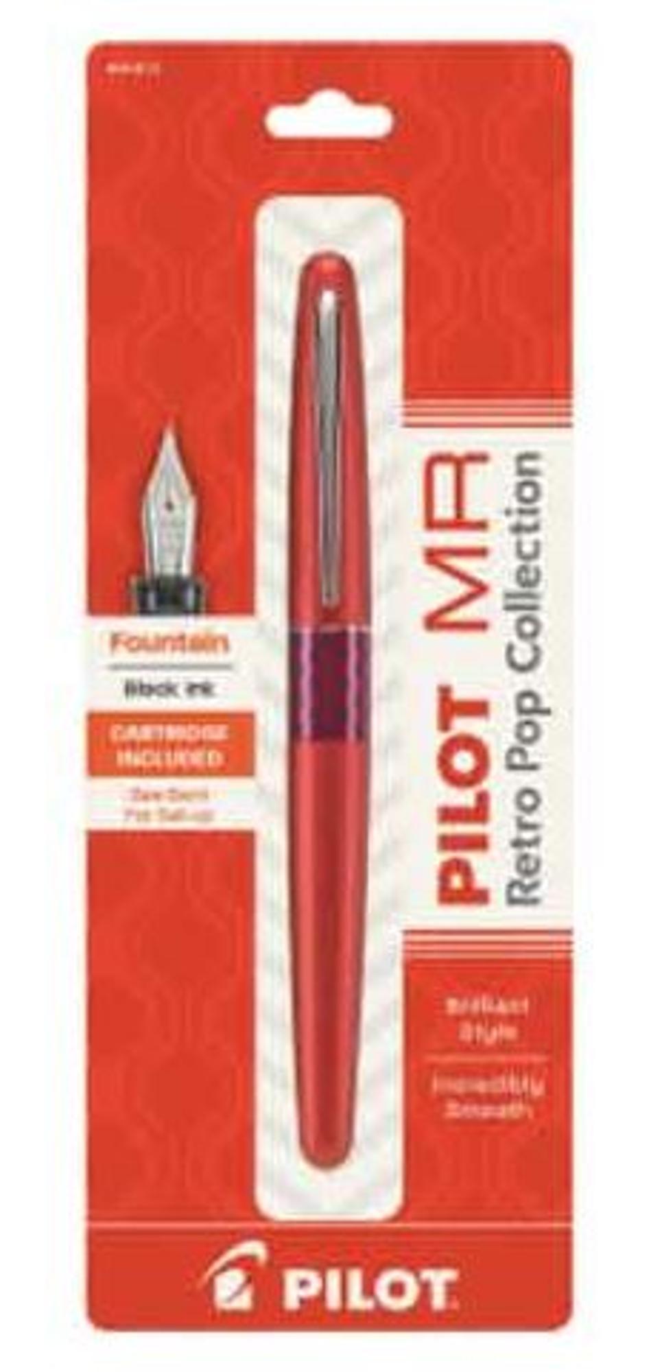 image of: Metropolitan MR Retro Pop Fountain Pen Fine Red