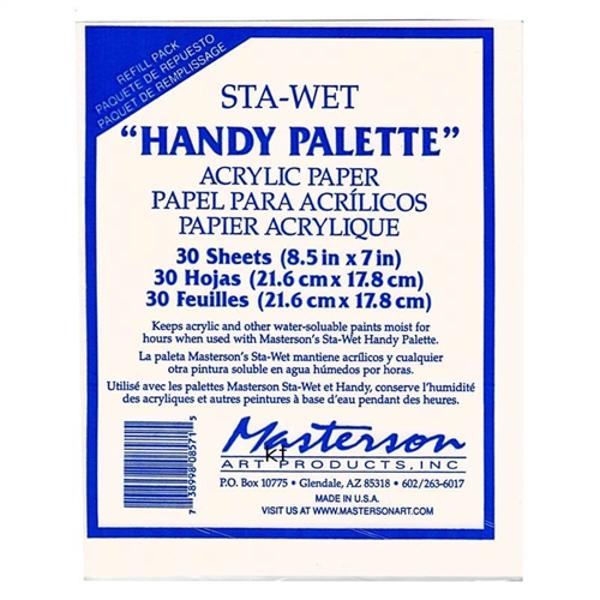 Sta-Wet Handy Palette Refill; $4.99