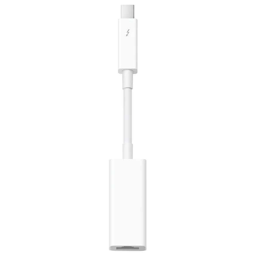 image of: THUNDERBOLT TO GIGABIT ETHERNET ADAPTER