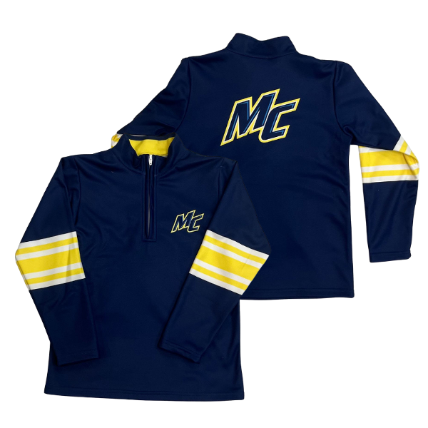 Youth Sublimated Game Day Half Zip; $46.99