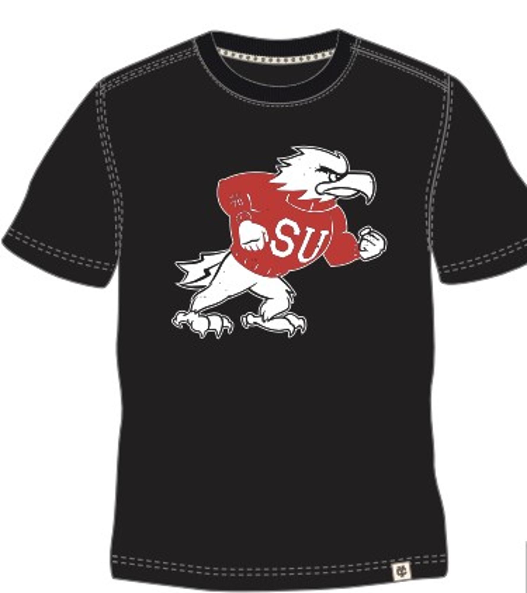 Product image 1 of 1 for COLOSSEUM TEE S/S BLACK FIGHTING BIRD