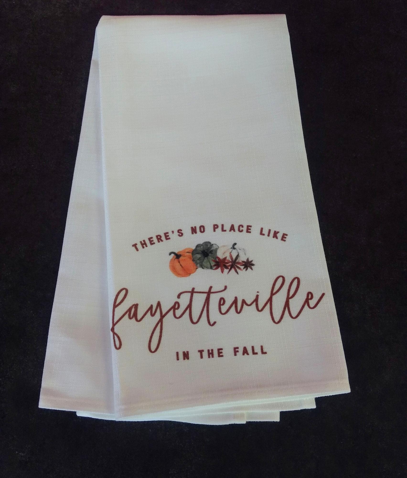 image of: Fayetteville in the Fall Dish Towel