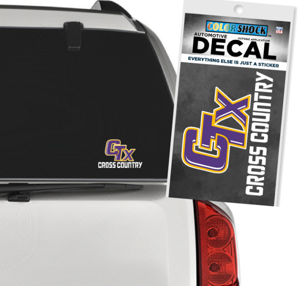 CTX Cross Country Decal; $6.99