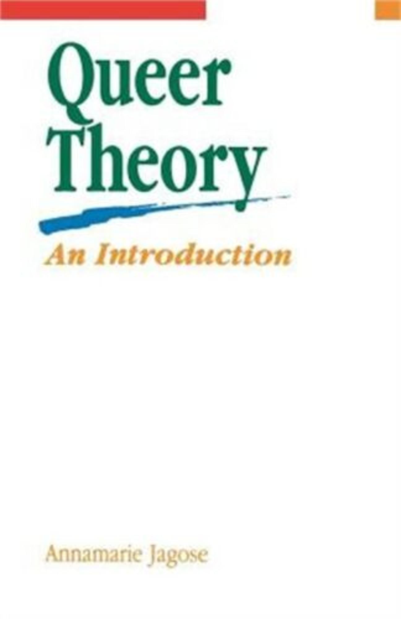 Cover image for Queer Theory: An Introduction