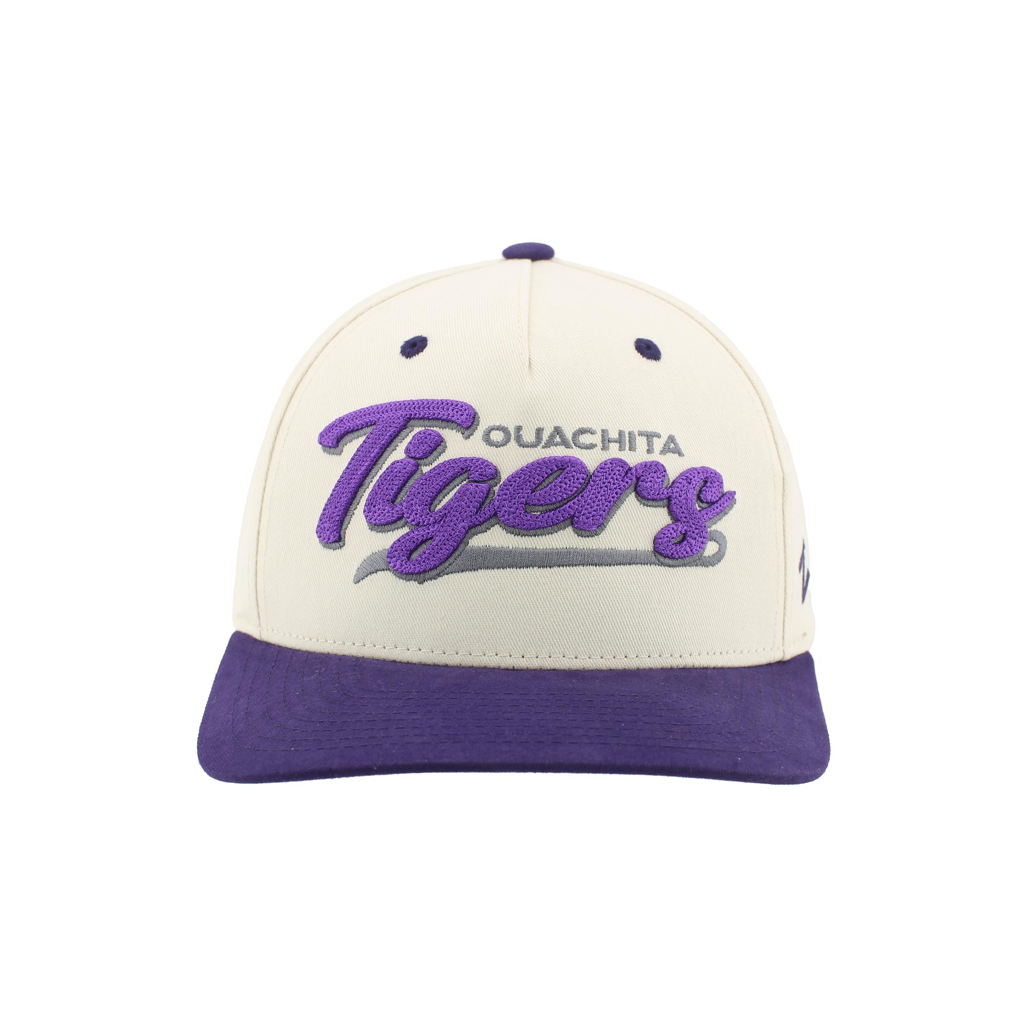 Product image 2 of 2 for Ouachita Tigers Chain Embroidered Semi-Curve Adjustable Hat