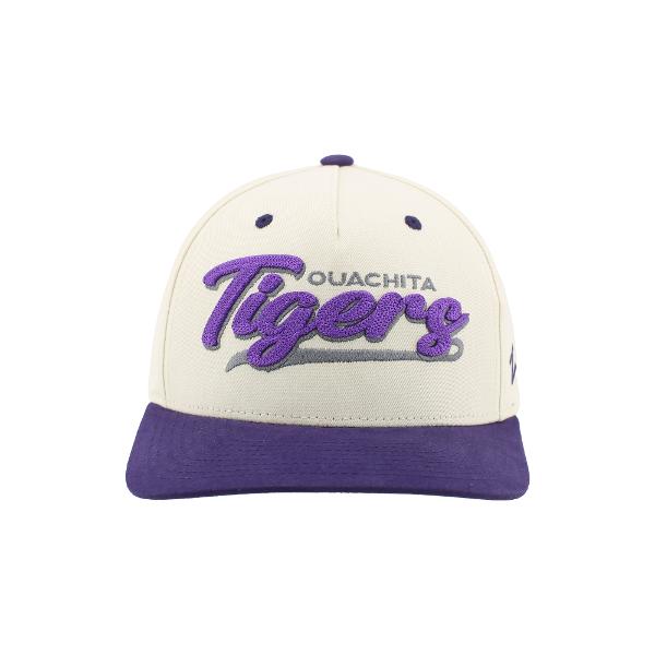 Ouachita Tigers Chain Embroidered Semi-Curve Adjustable Hat; $34.99