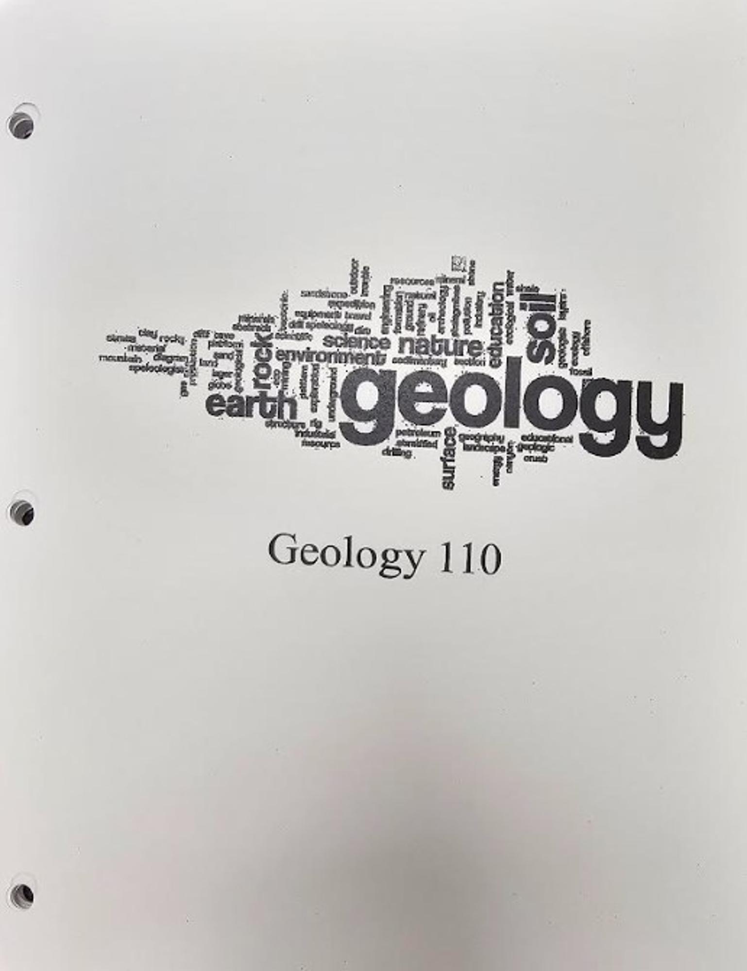 Cover image for GEO 110 COURSE PACK-REQUIRED TO PASS THE CLASS