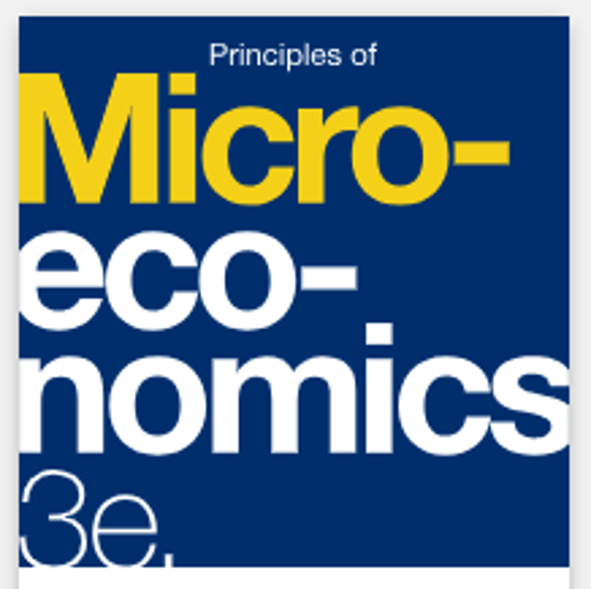 Cover image for Principles of Micro-Economics (OER)