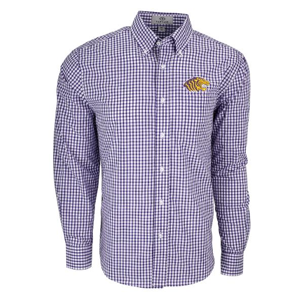 Ouachita Poplin Gingham Button-Up Shirt; $72.99