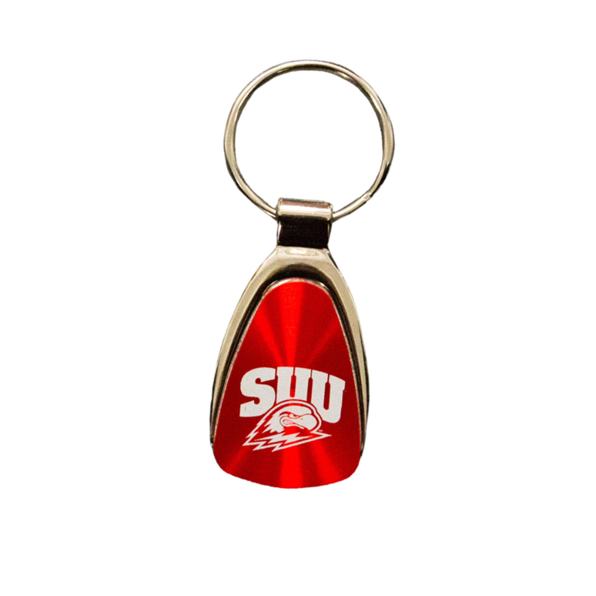 image of: SUU Teardrop Key Tag