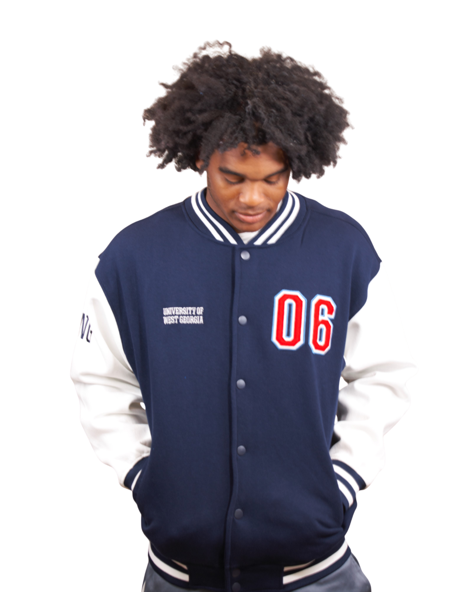 Product image 1 of 3 for WOLF LOGO VARSITY JACKET