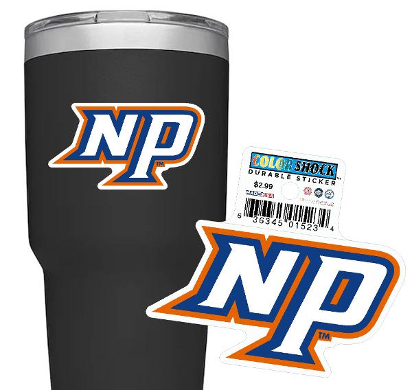 Textured Sticker - NP Logo; $2.99