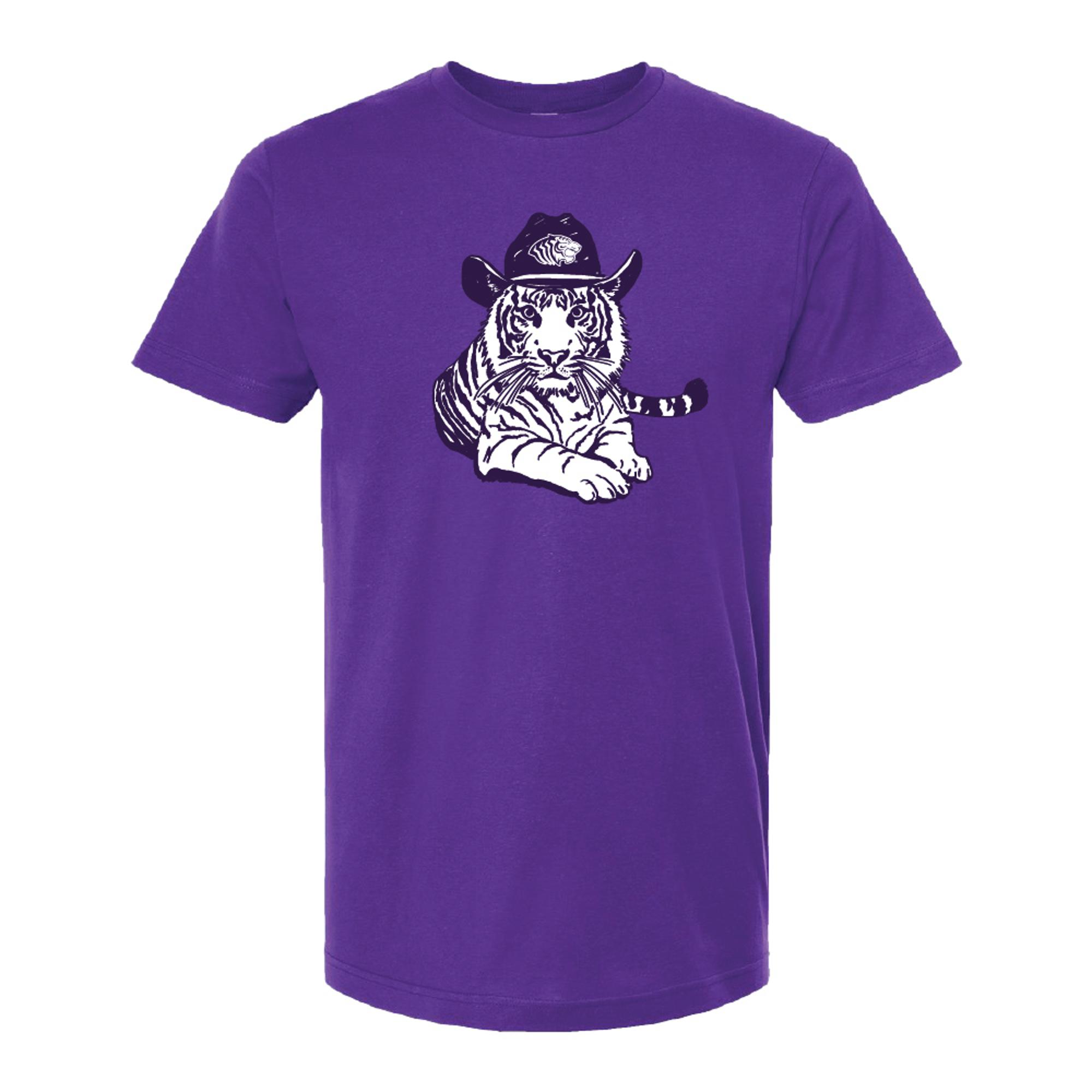 Product image 2 of 2 for Ouachita Tigers Cowboy Hat Essential Short Sleeve Tee