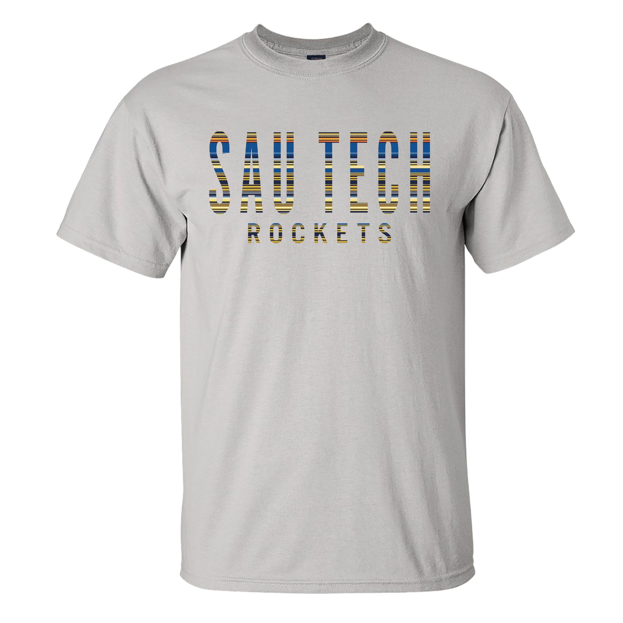 image of: SAU Tech Rockets Spectrum Print Classic T-Shirt