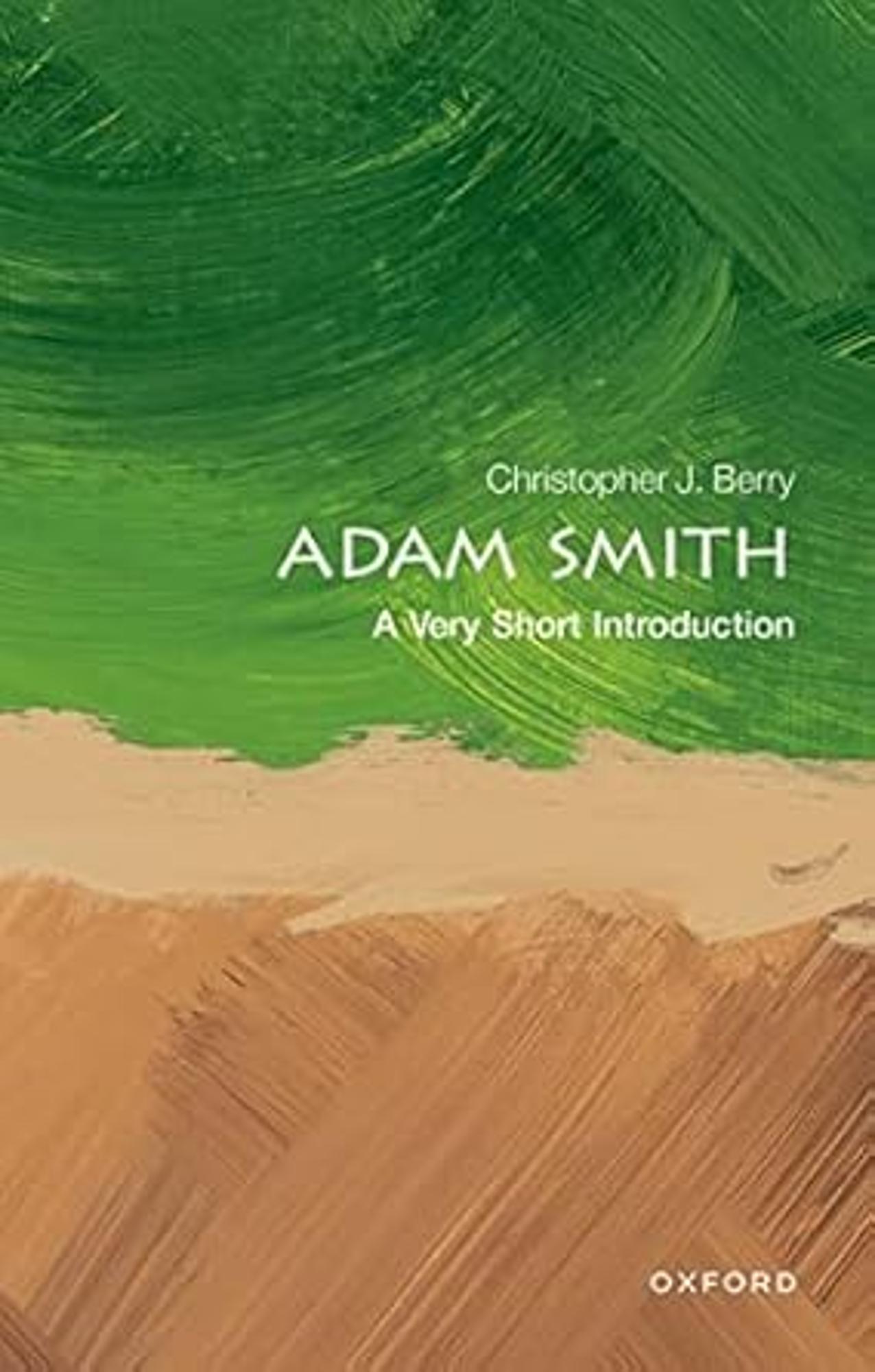 Cover image for ADAM SMITH A VERY SHORT INTRO.