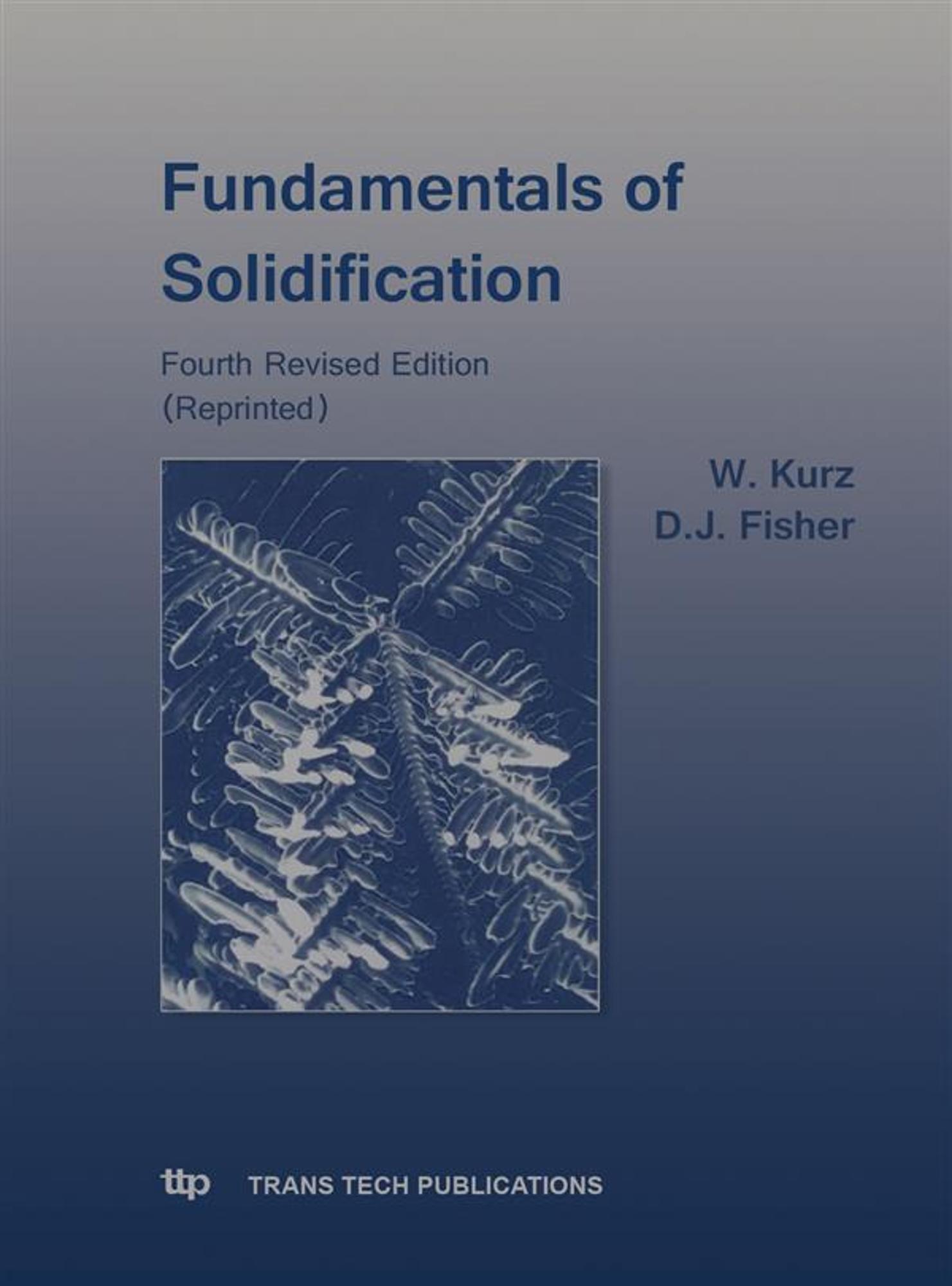 Cover image for FUNDAMENTALS OF SOLIDIFICATION