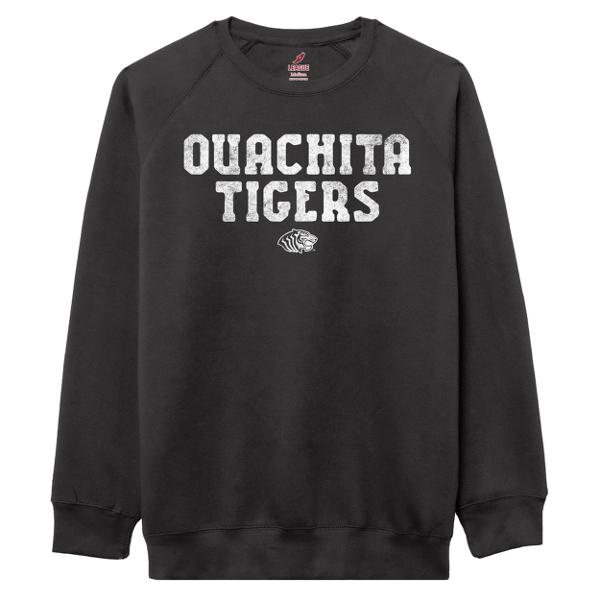 Ouachita Tigers League Worn in Wisdom Essential Crew 2.0; $53.99