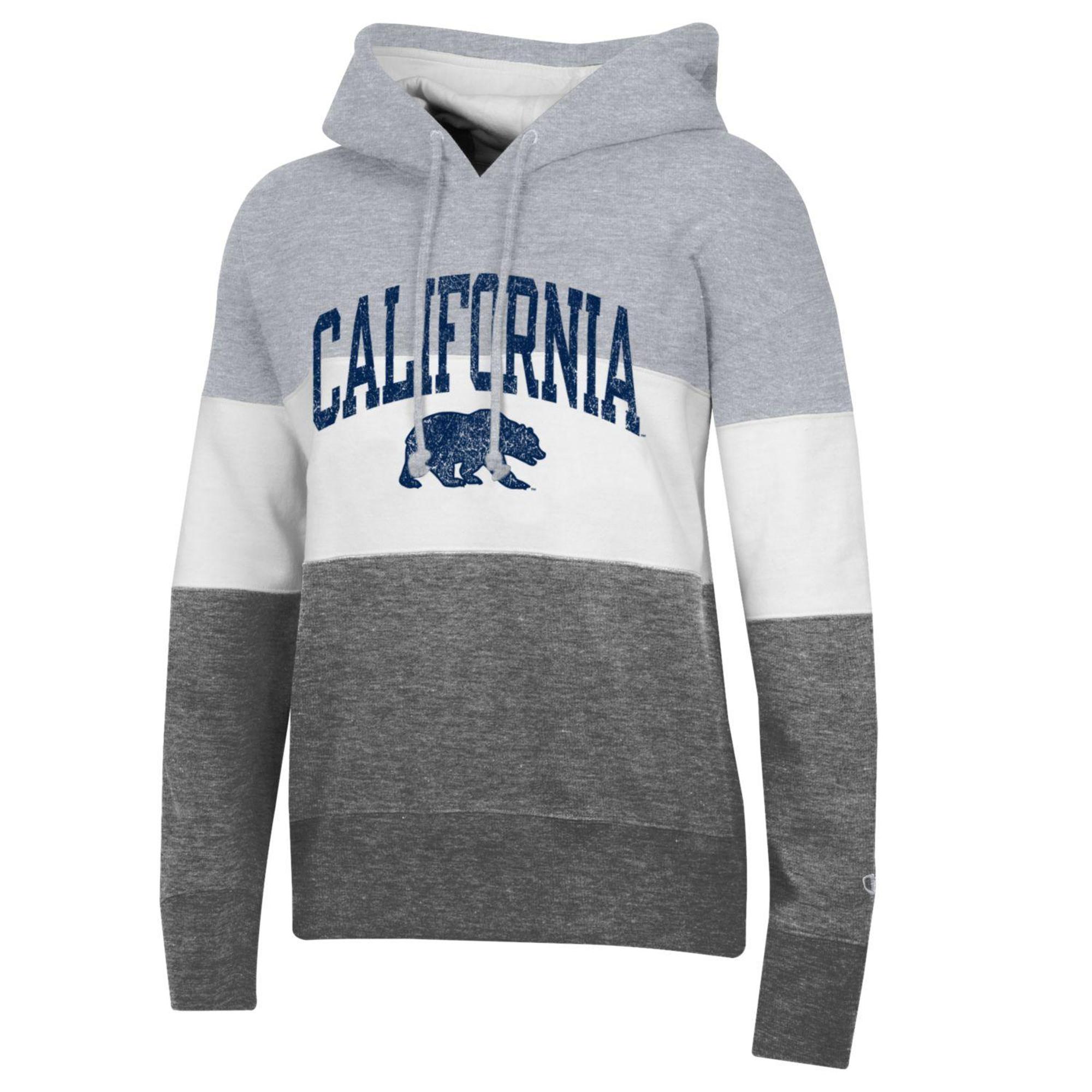 Product image 1 of 1 for Women's Blocked Sleeve Hood California / Walking Bear Logo