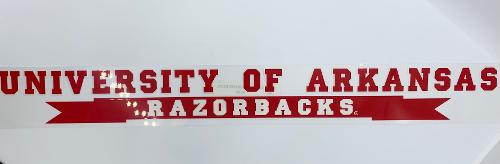 Arkansas Razorbacks Large Decal; $3.95