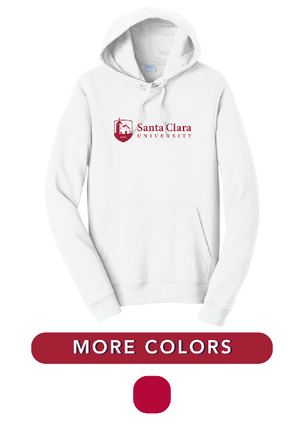 Santa Clara University Logo Fleece Hood; $34.98