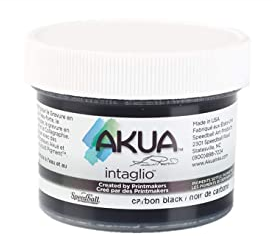 image of: Akua Intaglio Ink, 2 oz, Carbon Black