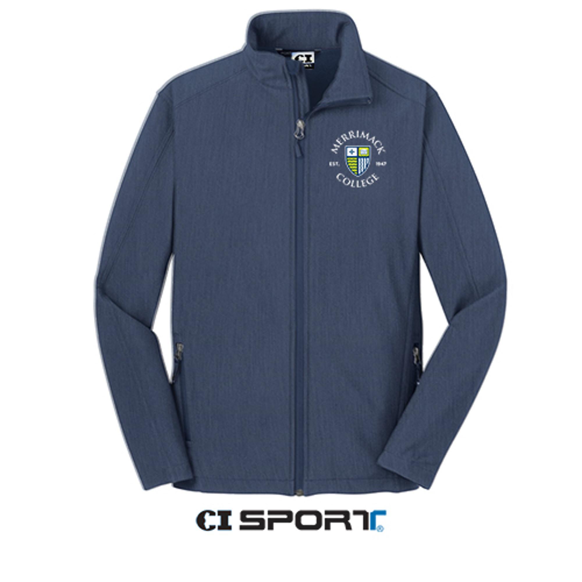 image of: Core Soft Shell Jacket - Navy Heather