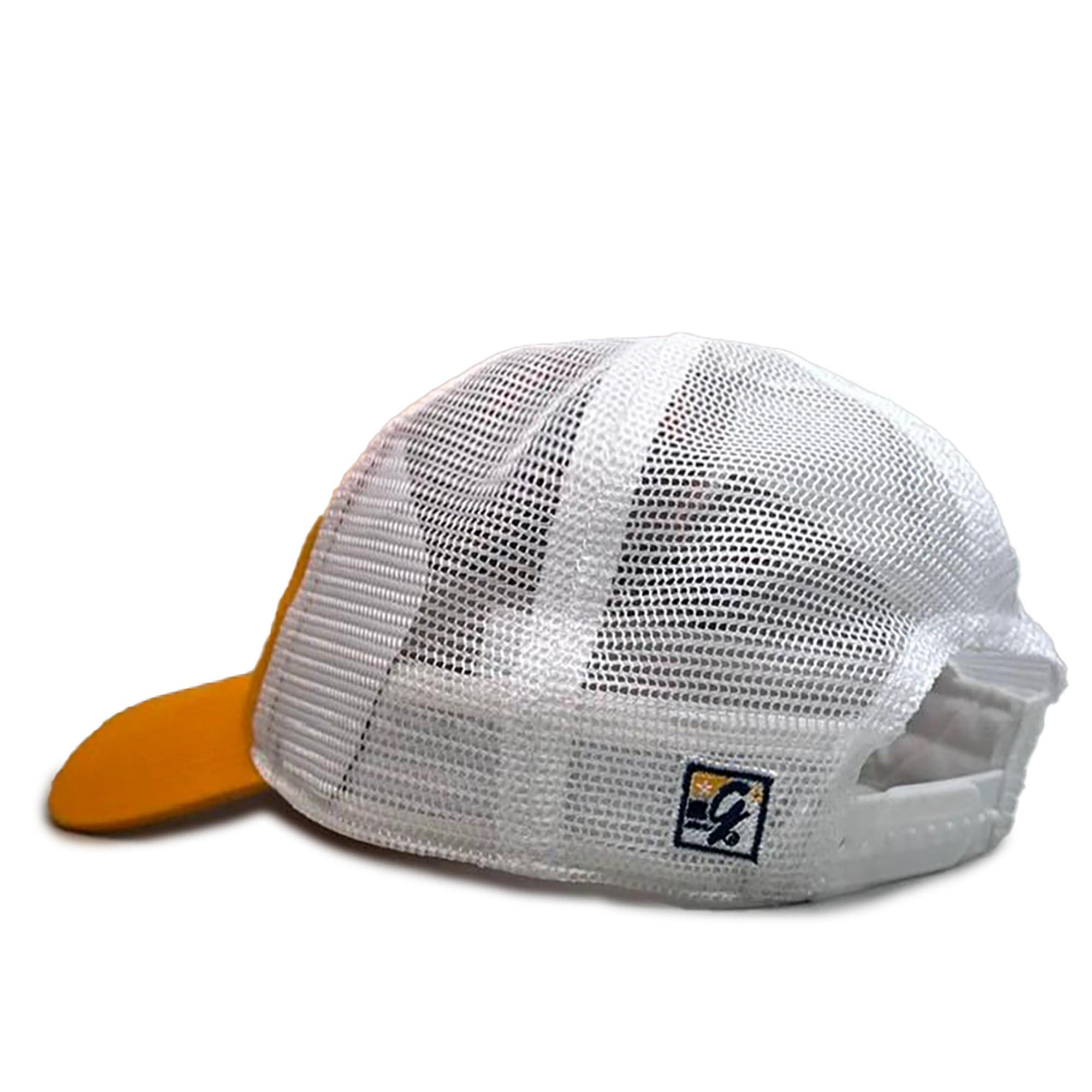 Product image 2 of 2 for MC HAT SOFT MESH TRUCKER ATH GOLD/WHT