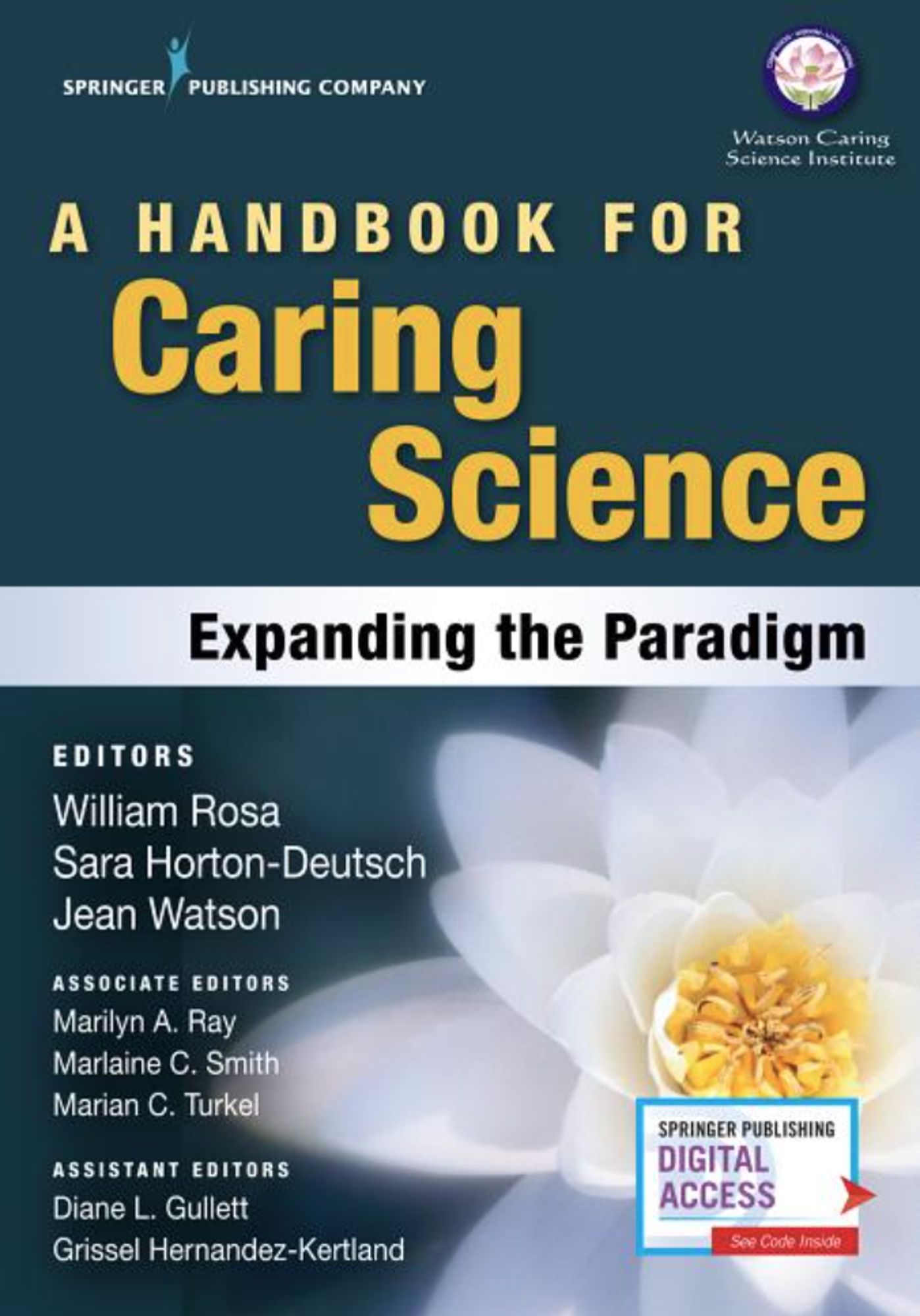 Cover image for A HANDBOOK FOR CARING SCIENCE: EXPANDING THE PARADIGM
