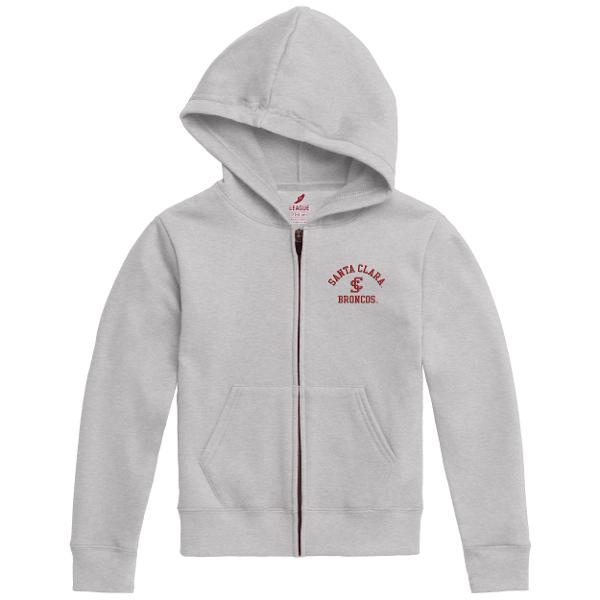 Santa Clara Broncos Youth Essential Full Zip Jacket, Oxford; $54.98
