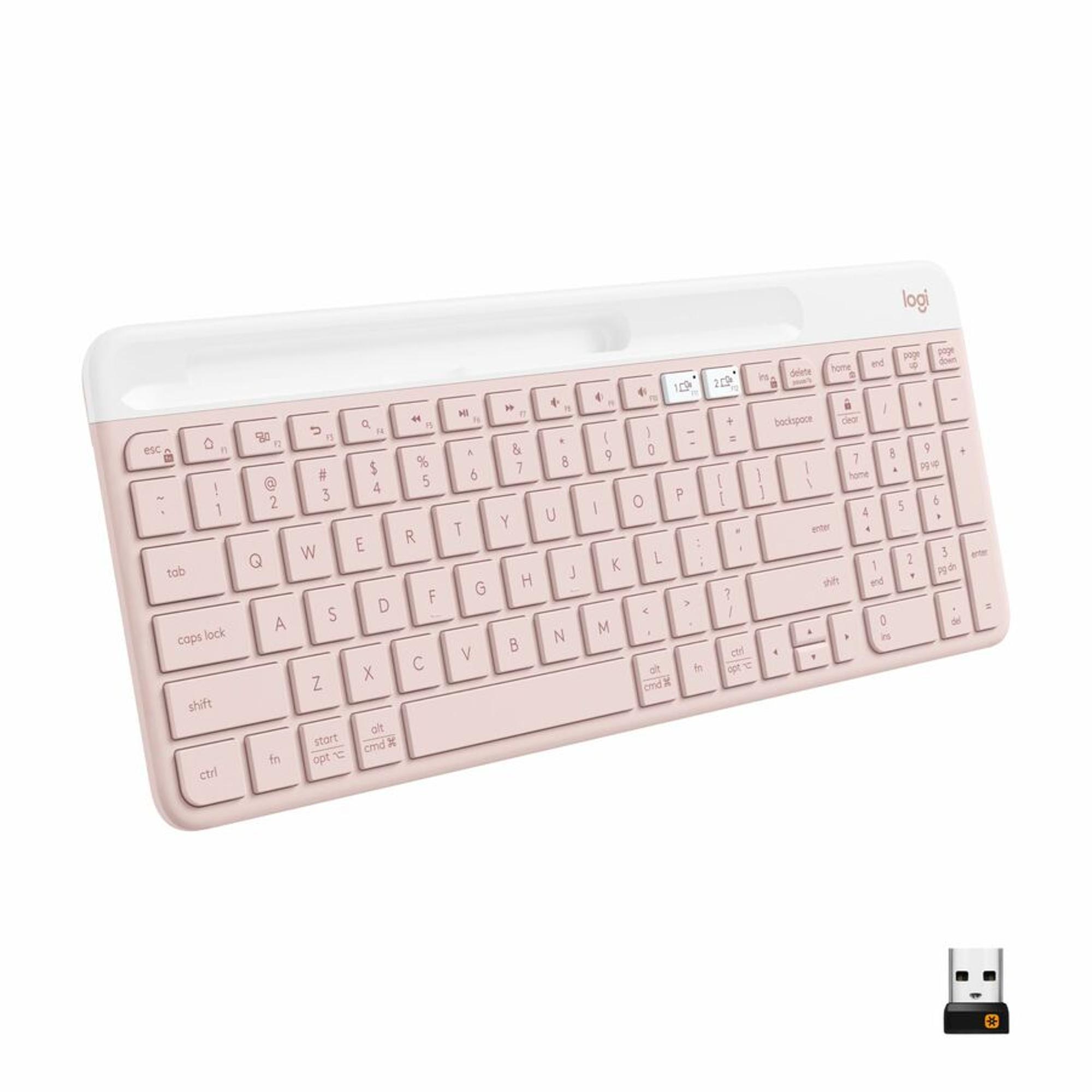 Product image 1 of 1 for KEYBOARD LOGITECH K585 ROSE
