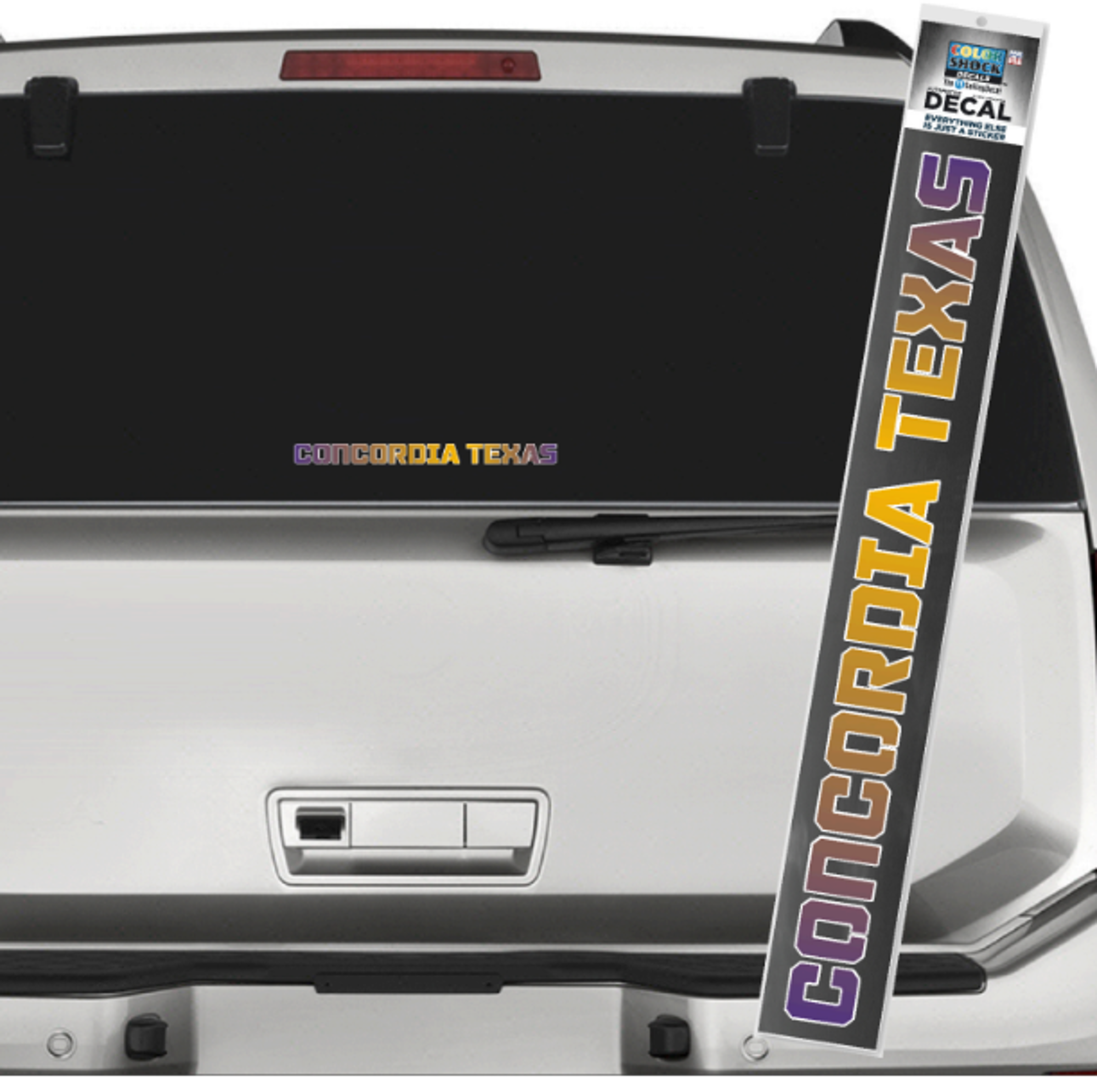 image of: Concordia Texas Outside Strip Decal