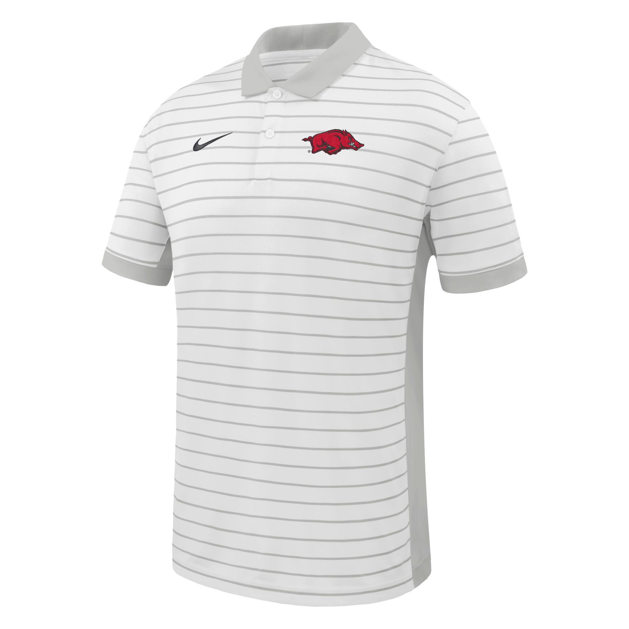 Product image 2 of 2 for Arkansas Razorbacks Men's Nike Dri-FIT Victory Stripe Polo