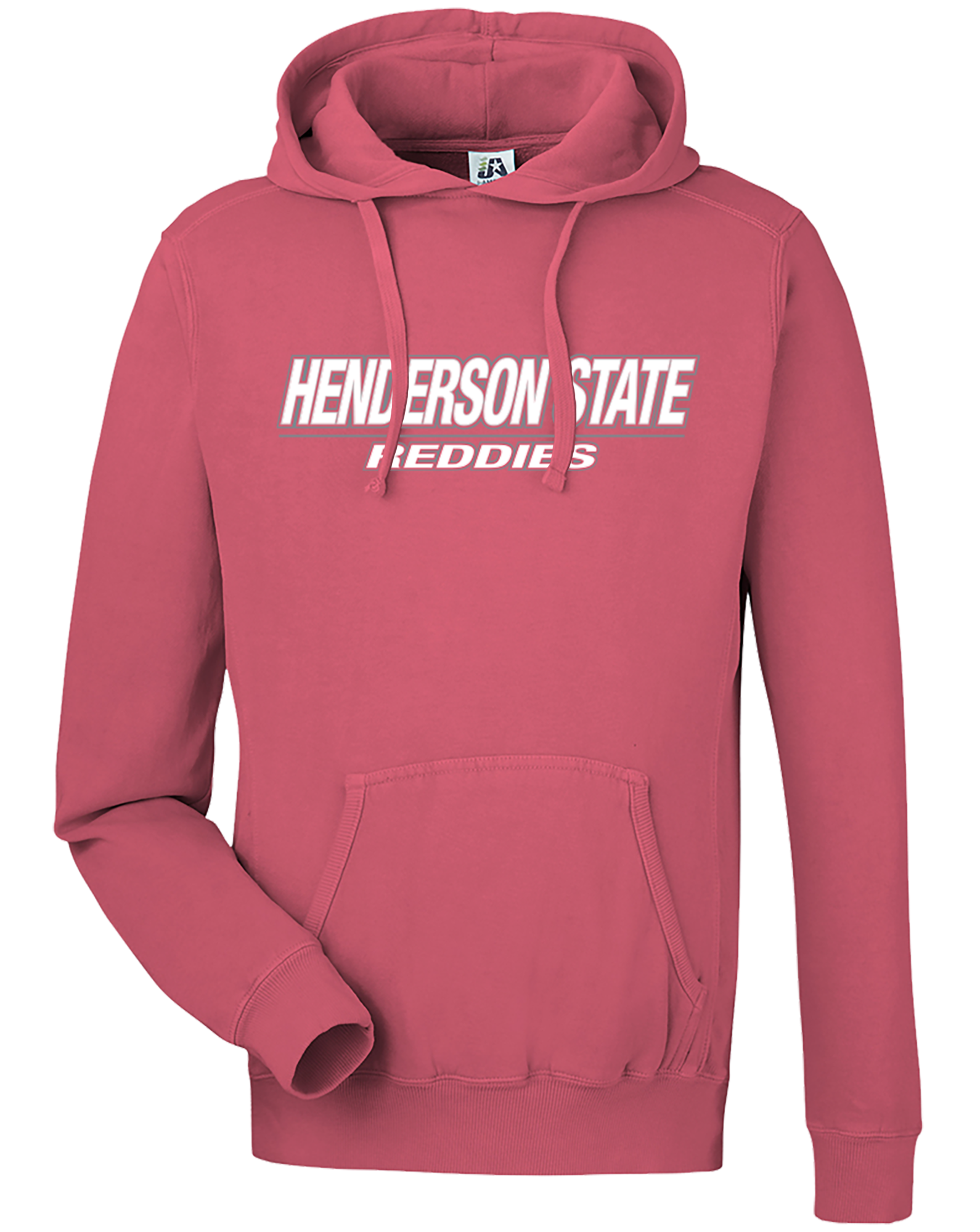 image of: Henderson State Reddies Pigment Dyed Fleece Hoodie
