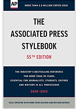 Cover image for The Associated Press Stylebook : 2020-2022