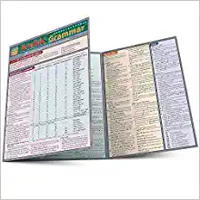 Cover image for ARABIC GRAMMAR LAMINATED STUDY GUIDE
