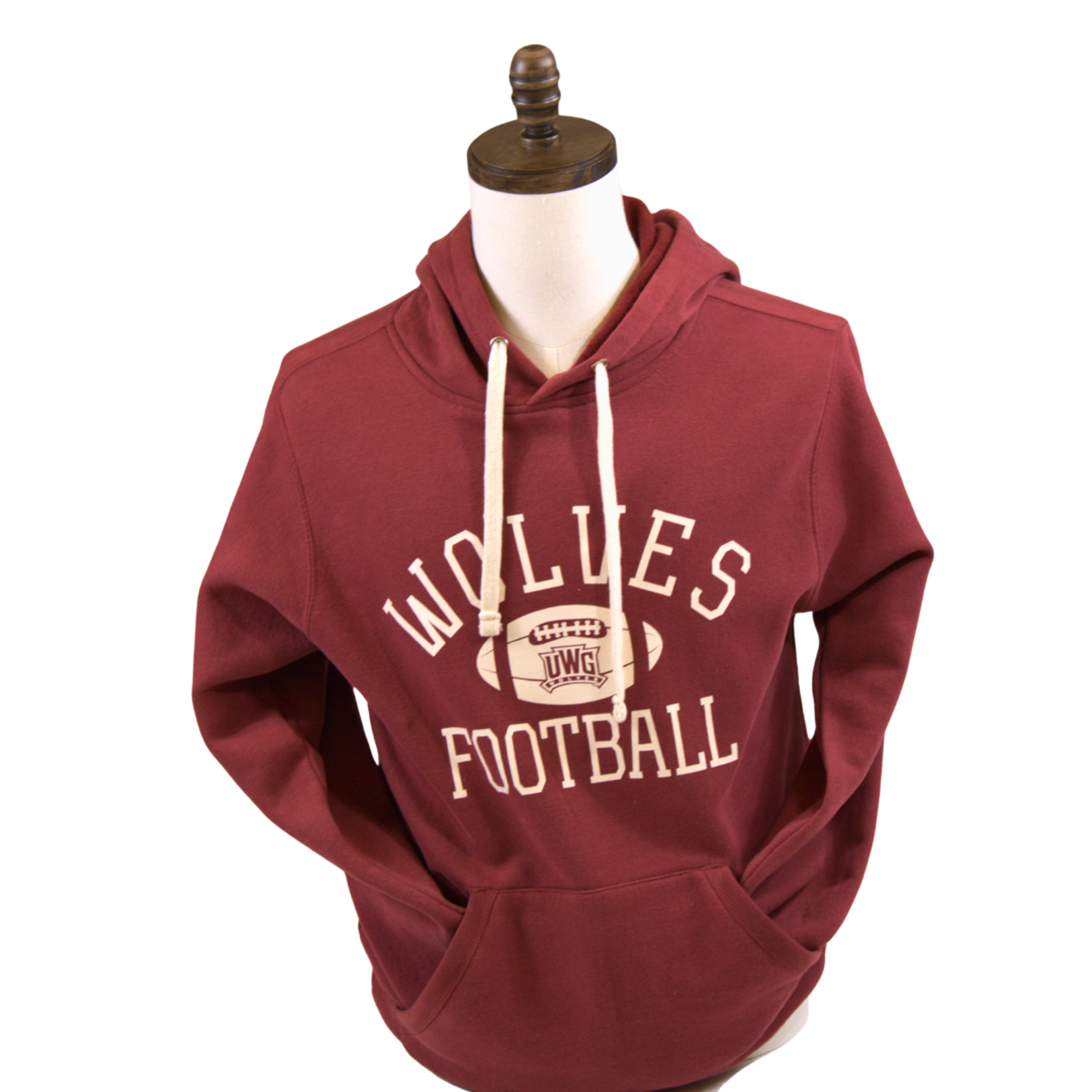 Product image 1 of 2 for VINTAGE FLEECE HOOD WOLVES FOOTBALL