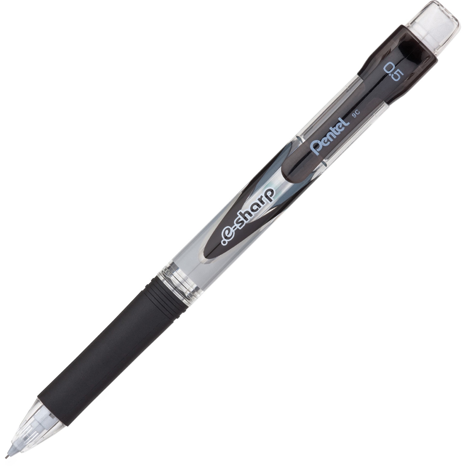 image of: Pentel Latex Free E-Sharp 0.5 Lead Pencils Black