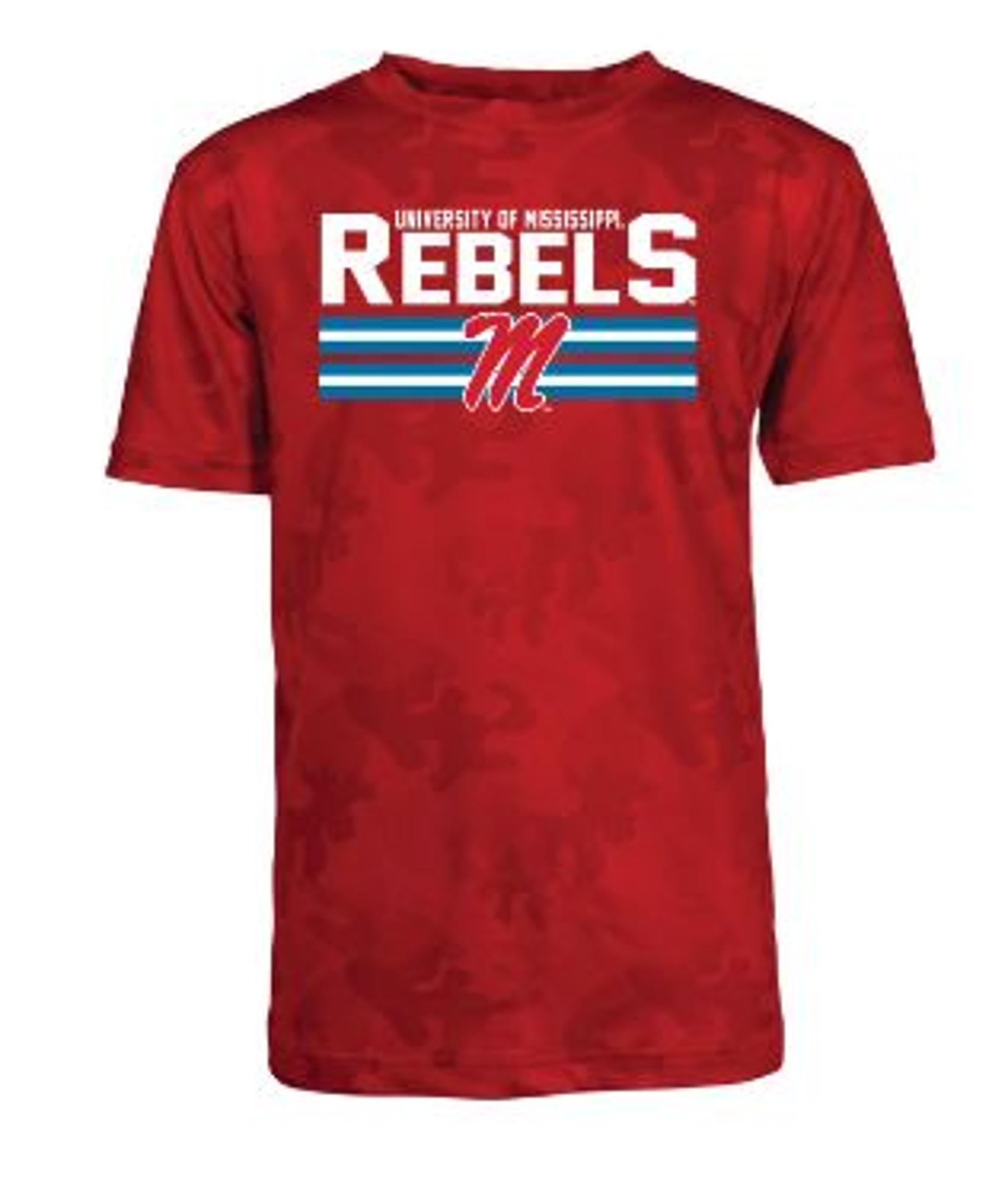 image of: Youth Zion Sublimated Camo Polyester Short Sleeve Tee