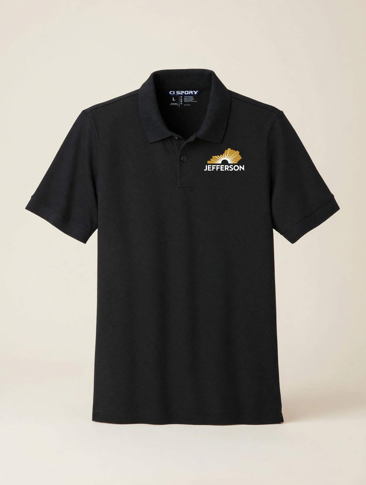 Product image 3 of 3 for KJCTC SS POLO BLK LOGO