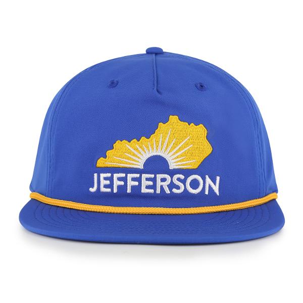 KJCTC HAT G202R 5 PANEL STATE LOGO ROPE; $29.99