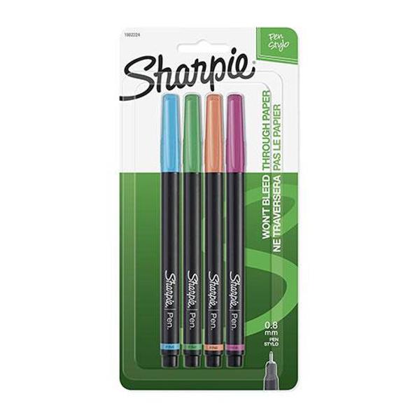 PEN SHARPIE FINE POINT 4 COLOR; $12.49