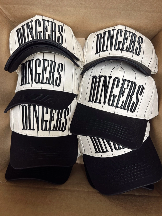 Product image 2 of 2 for Dingers Striped Vintage Trucker Cap