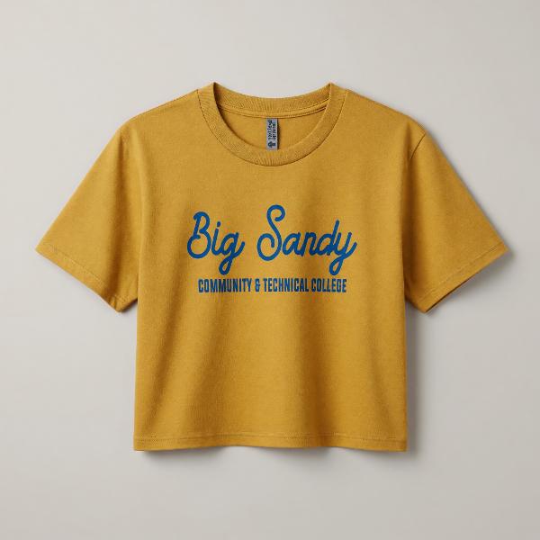 KBS SS CROP GOLD LOGO; $29.99