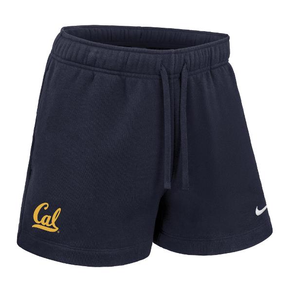 Women's Nike Club Fleece Short Cal Logo; $58.00