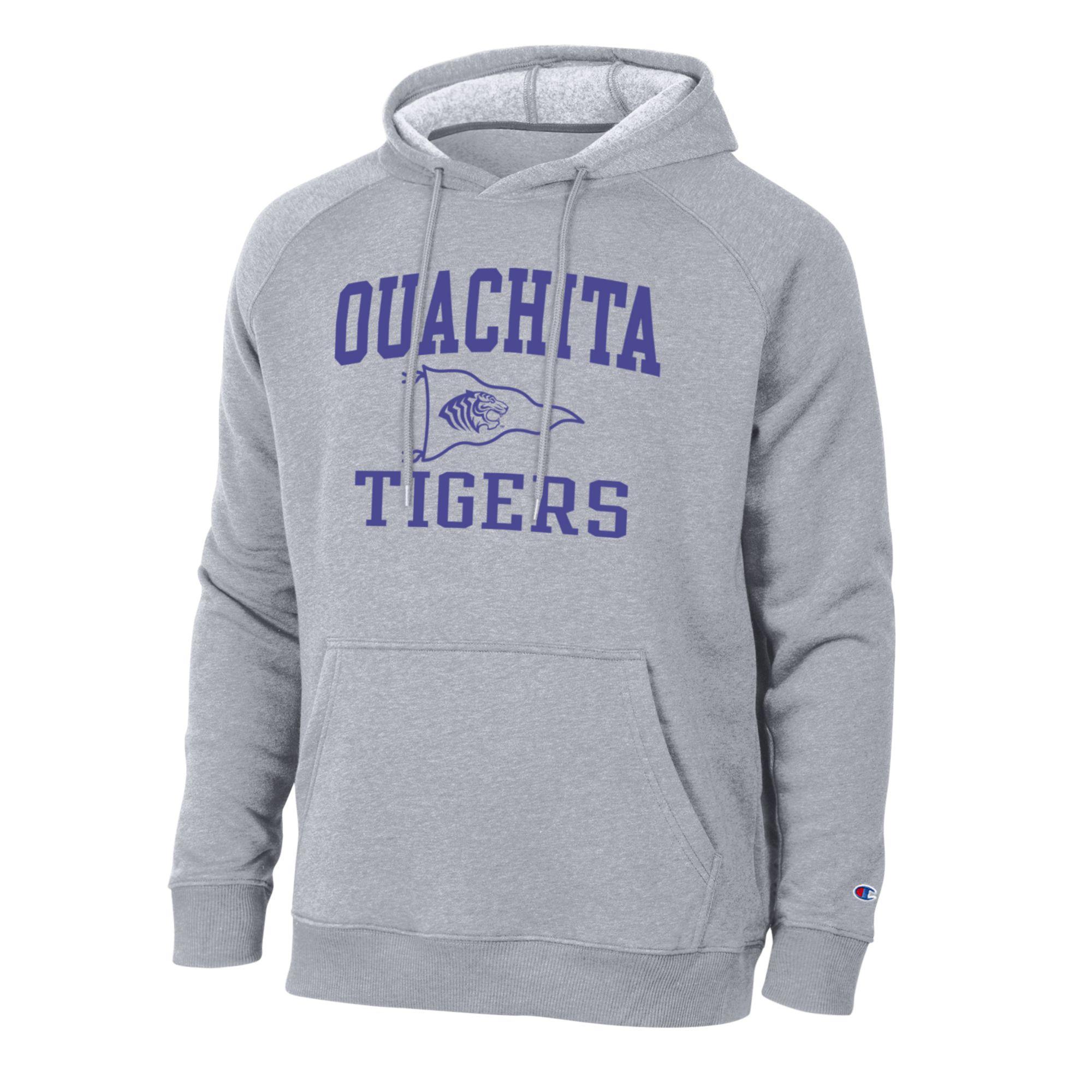 image of: Ouachita Tigers Pennant Triumph Fleece Hood