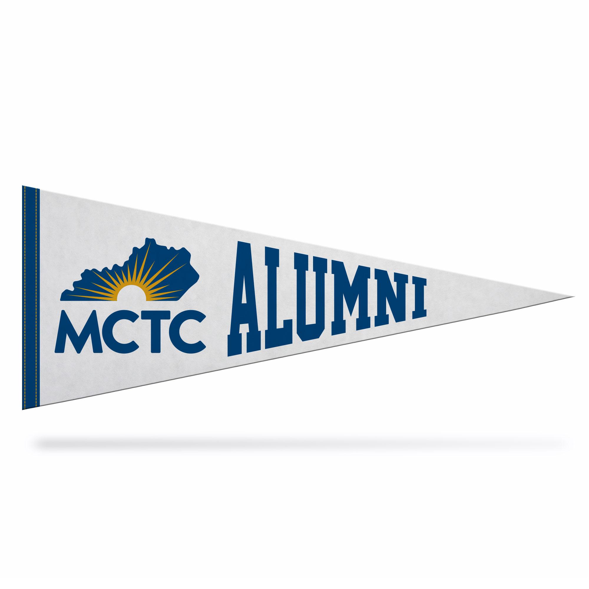 Product image 1 of 1 for KMCTC 12x30 PENNANT ALUMNI
