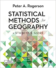 Cover image for STATISTICAL METHODS FOR GEOGRAPHY
