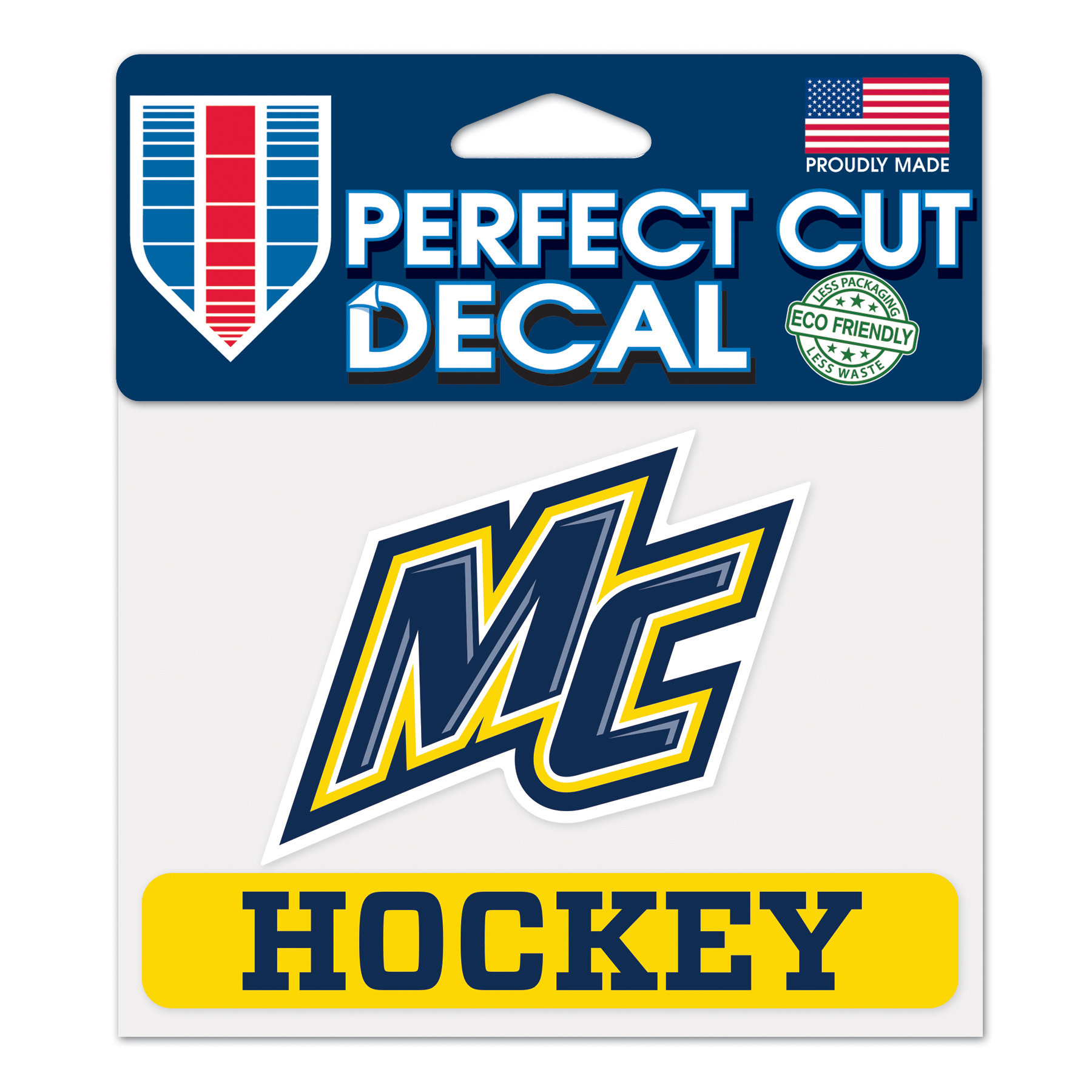 image of: NEW FONT HOCKEY DECAL