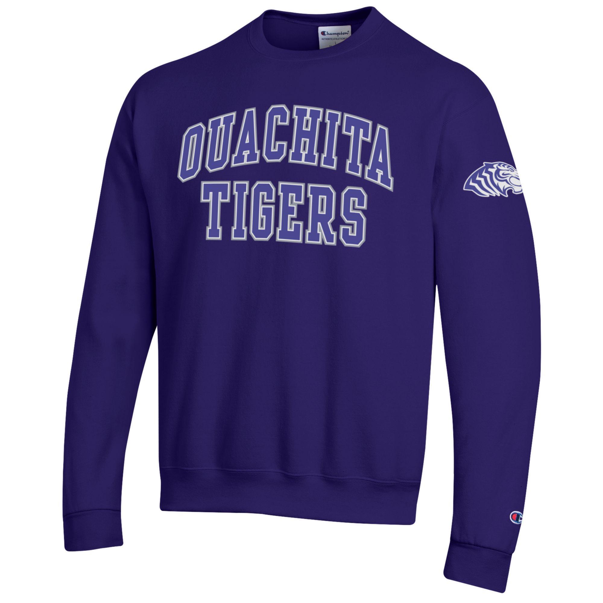 image of: Ouachita Tigers Powerblend Fleece Crew